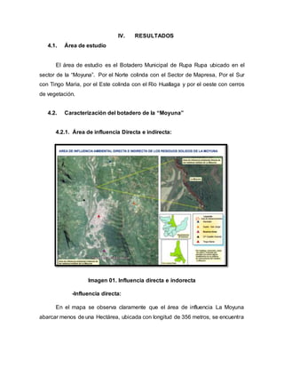 Rupa Rupa Mapa Diagnoatico de-la-situaciòn-actual-del-botadero-d-ela-moyuna (1) | DOCX