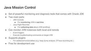 Diagnosing HotSpot JVM Memory Leaks with JFR and JMC | PPT