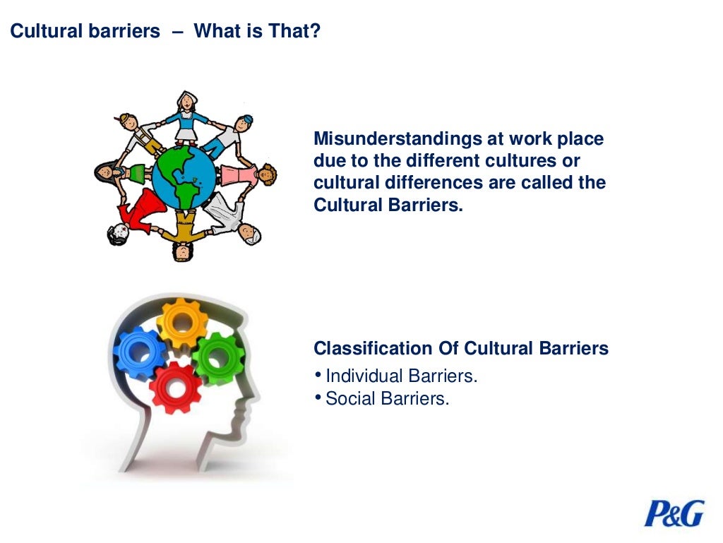 Diagnosing the cultural barriers