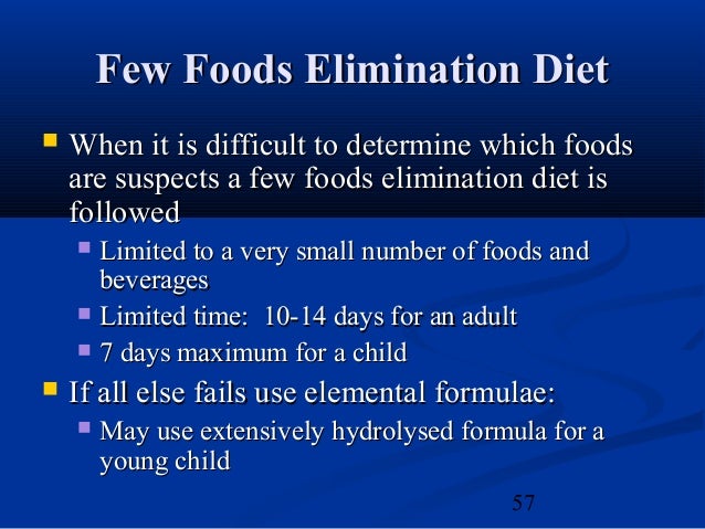 Food Allergy Elimination Diet For Babies