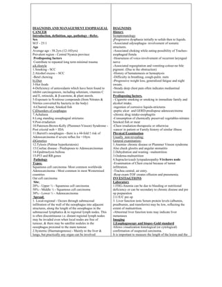 DIAGNOSIS AND MANAGEMENT ESOPHAGEAL CANCER.pdf