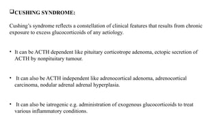 DIAGNOSIS AND MANAGEMENT OF CUSHING SYNDROME.pptx