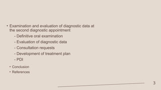DIAGNOSIS AND TREATMENT PLANNING – REMOVABLE PARTIAL DENTURE.pptx