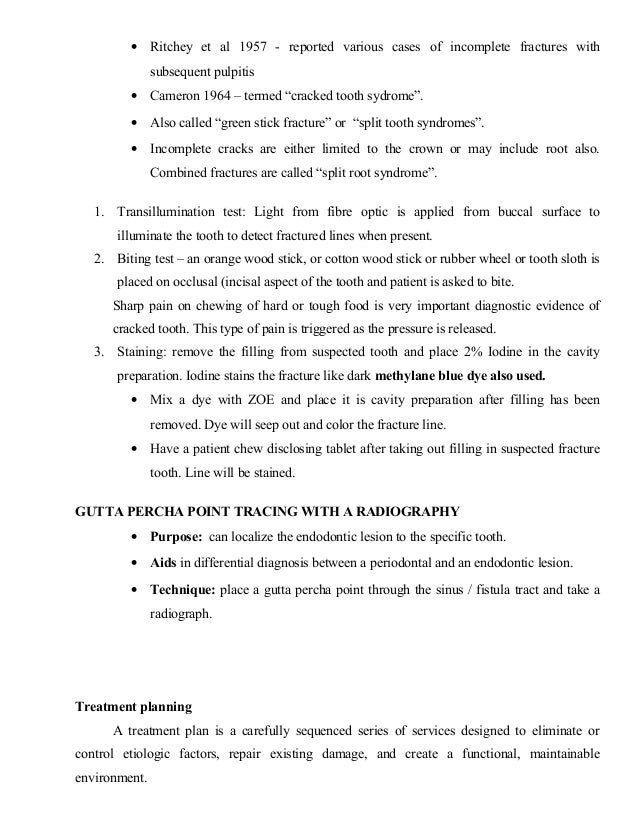 Diagnosis And Treatment Planning In Conservative Dentistry Dental Treatment Plan Presentation Template