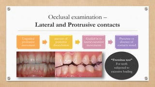 Diagnosis and treatment planning in fixed partial dentures | PPTX