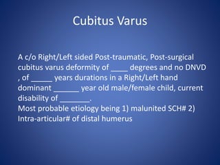 Diagnosis - common exam cases | PPT