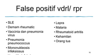 Diagnosis laboratorium infeksi menular seksual | PPTX
