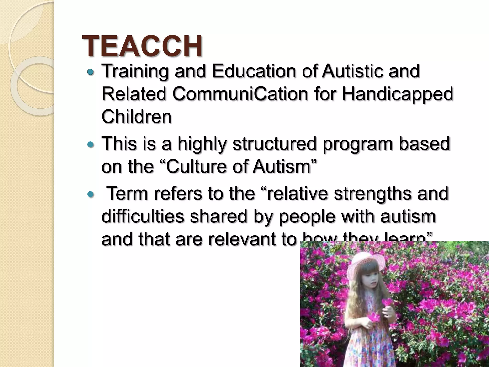 Diagnosis &management of autistic spectrum disorders | PPTX