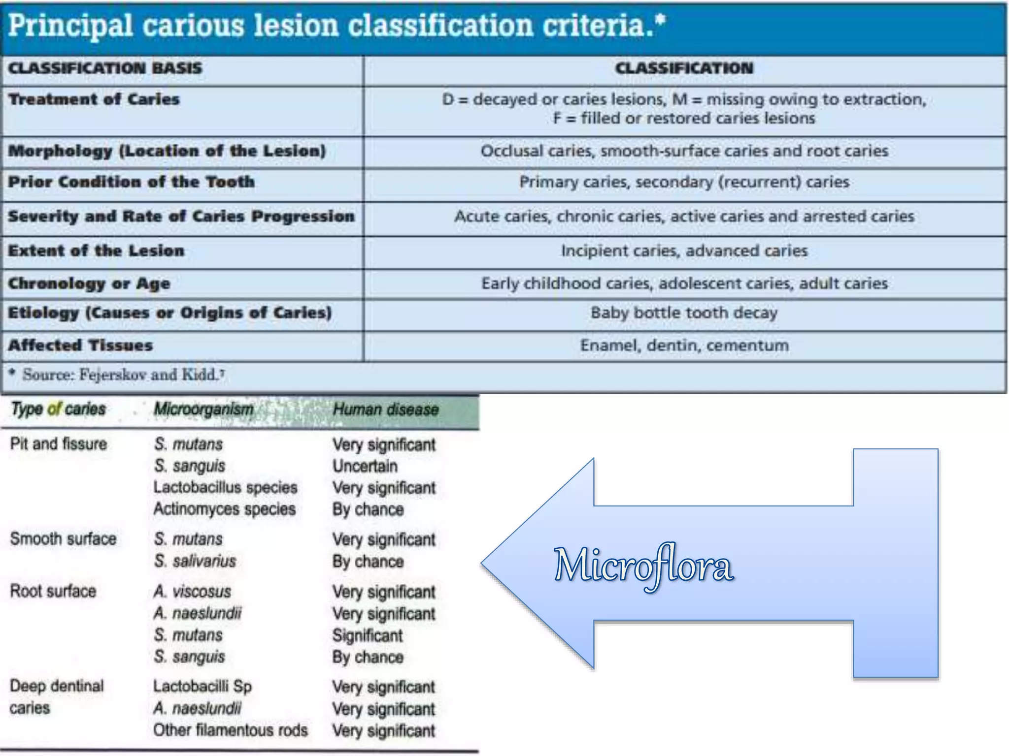 Diagnosis of dental caries