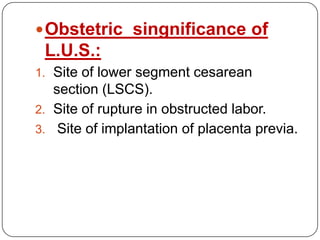 Lscs Labour Diagnosis of pregnancy | PPTX
