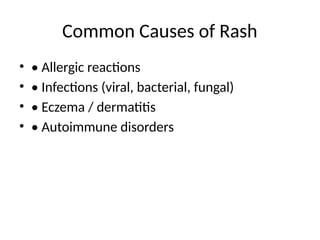 Bacterical Rash Diagnosis_of_Rash_Presentation.pptx dddddd | PPTX