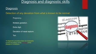 Diagnosis for maxillofacial students | PPTX