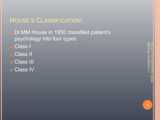 Mount Home Classification System Diagnosis & Treatment Planning In Complete denture By Dr Anmol Asghar ...