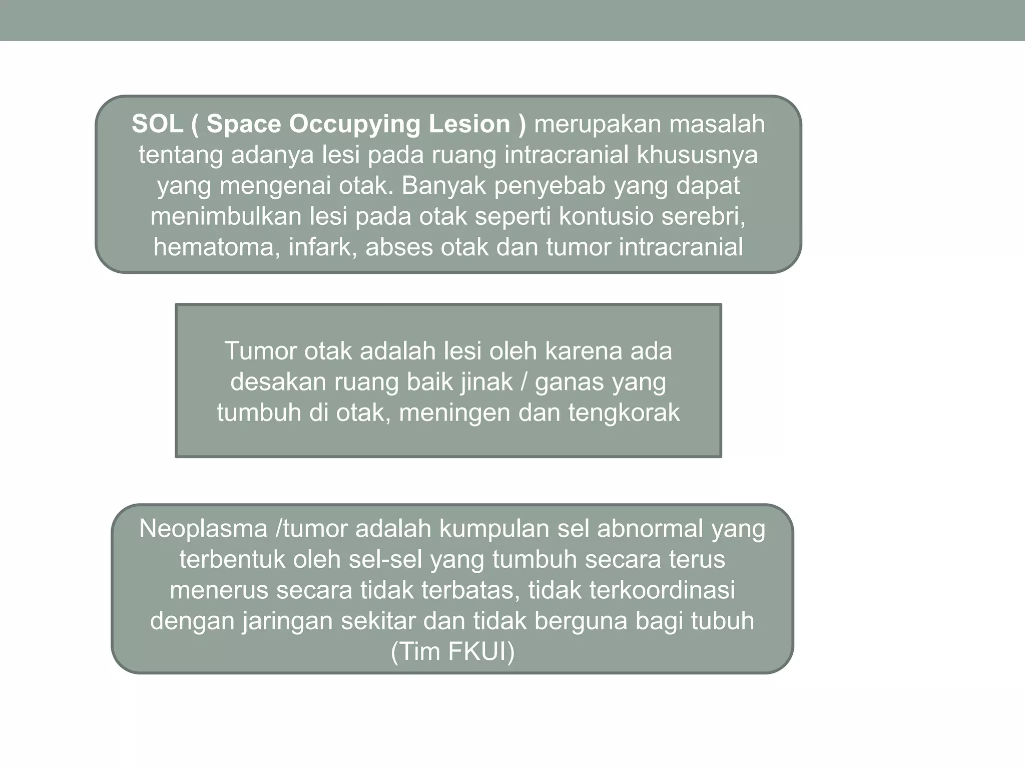 Diagnosis tumor otak | PPTX