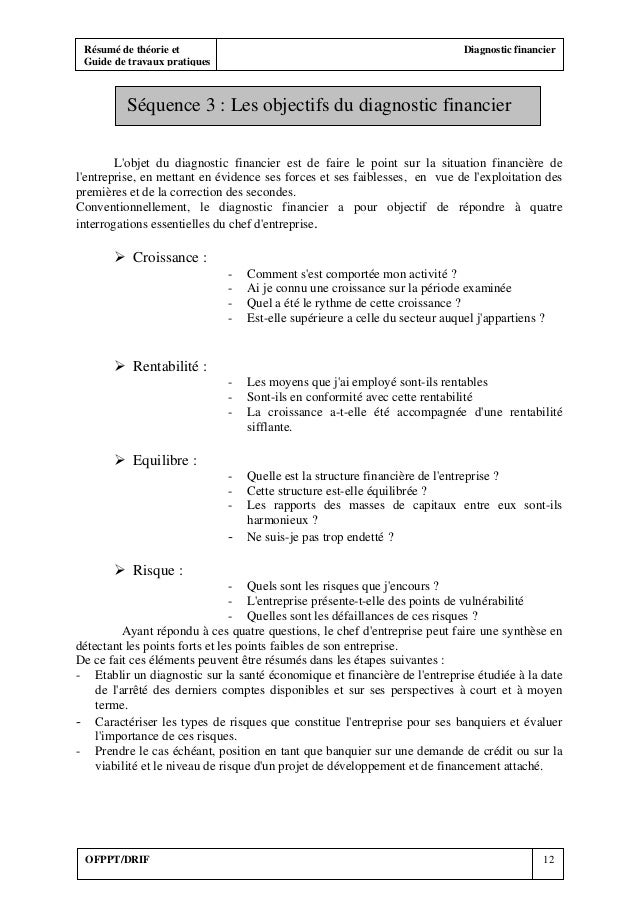 Rsum De Thorie Et Guide De Travaux Pratique Marketing - R 233 Sum 233 De Th 233 Orie Et Diagnostic Financier Et Guide De rsum de thorie et guide de travaux pratique marketing r 233 sum 233 de th 233 orie et diagnostic financier et guide de