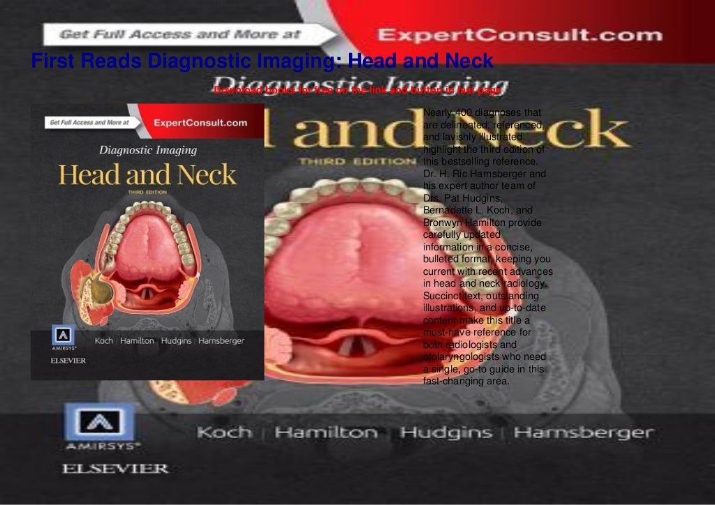 First Reads Diagnostic Imaging Head and Neck
