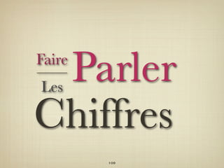 Parler
Faire
Les

Chiffres
        109
 