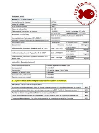 Diagnostic plomb pour la vente d'un logement