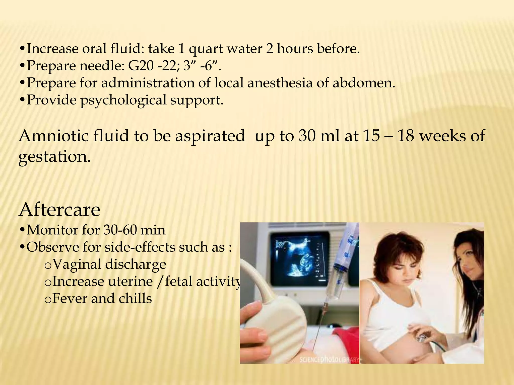 Detects placental location (placenta previa) or placental abnormality (H mole)