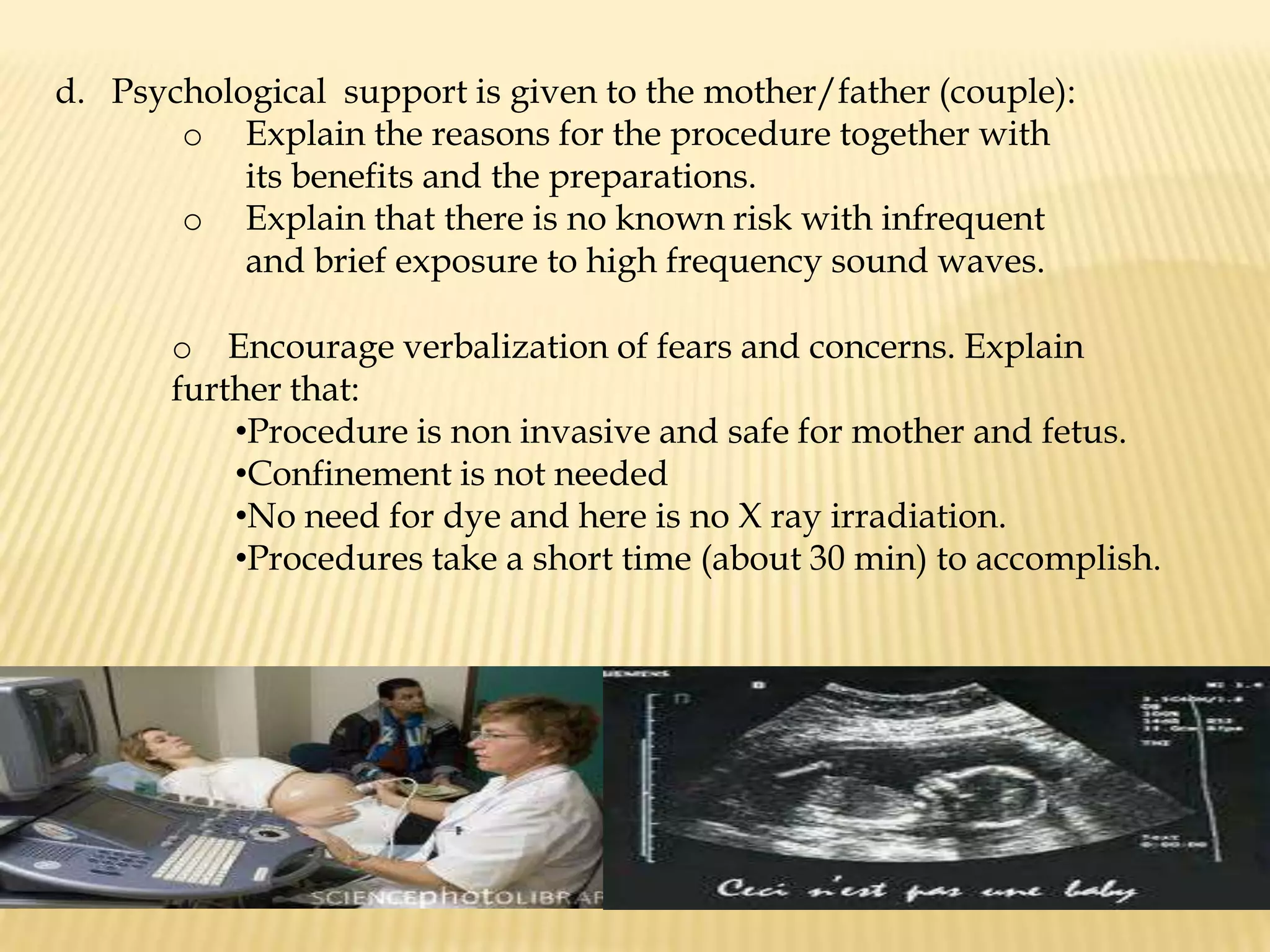 Position, presentation