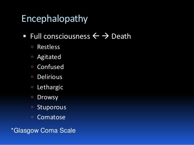 acute encephalopathy