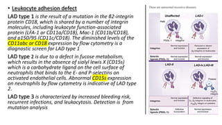 Lad Defect Diagnostic approach to primary immunodefidiency disorder | PPTX