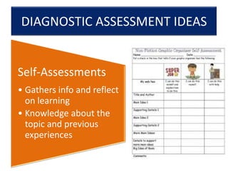 Diagnostic assessment report pptshow | PPSX