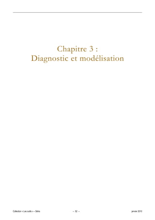 Chapitre 3 :
Diagnostic et modélisation

Collection « Les outils » – Sétra

– 52 –

janvier 2010

 