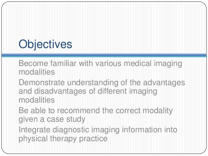 Foundations of Diagnostic Imaging for Physical Therapist
