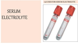 Diagnostic Blood Testing Procedures   and comprehensive