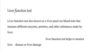 Diagnostic Blood Testing Procedures   and comprehensive