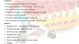Diagnostic Blood Testing Procedures   and comprehensive