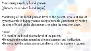 Diagnostic Blood Testing Procedures   and comprehensive