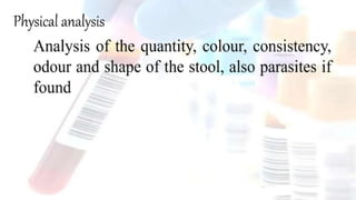 Diagnostic Blood Testing Procedures   and comprehensive
