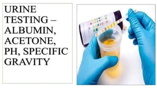 Diagnostic Blood Testing Procedures   and comprehensive