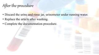 Diagnostic Blood Testing Procedures   and comprehensive