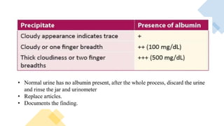 Diagnostic Blood Testing Procedures   and comprehensive