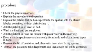 Diagnostic Blood Testing Procedures   and comprehensive