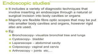 Diagnostic Blood Testing Procedures   and comprehensive