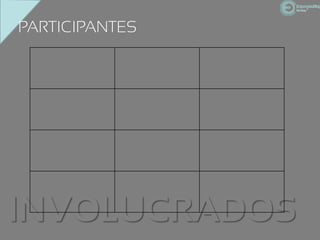 PARTICIPANTES




INVOLUCRADOS
 