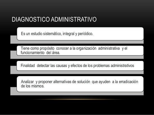Diagnostico administrativo exposicion definitiva