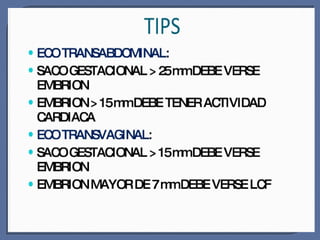 Diagnostico embarazo