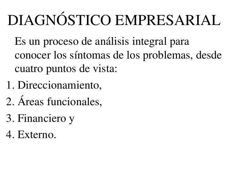 Diagnostico Empresarial