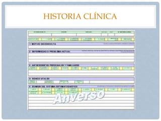 HISTORIA CLÍNICA
 