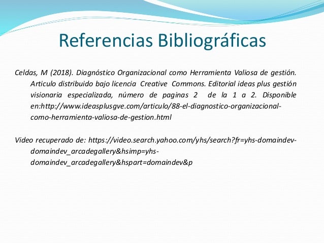 Diagnostico organizacional como herramienta de gestion