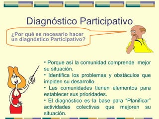 Diagnostico participativo