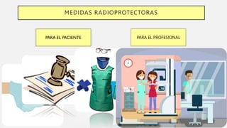 MEDIDAS RADIOPROTECTORAS
PARA EL PROFESIONAL
 