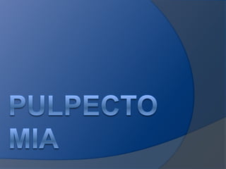 TÉCNICA DE SULFATO FÉRRICOMenos tóxico que el formocresol; promueve la hemostasis, no produce    reparación pulpar.TÉCNICA: Colocar medicamento 1    a 5 minutos, y luego OZE ó Hidróxido de Calcio. (Cameron).DESVENTAJAS: Reabsorción    interna
