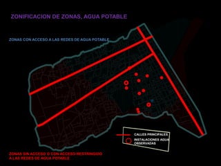 “m” una separación central