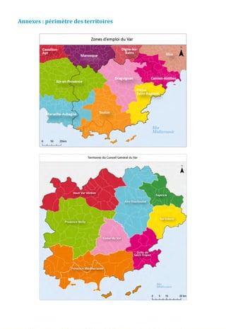 Annexes : périmètre des territoires
 